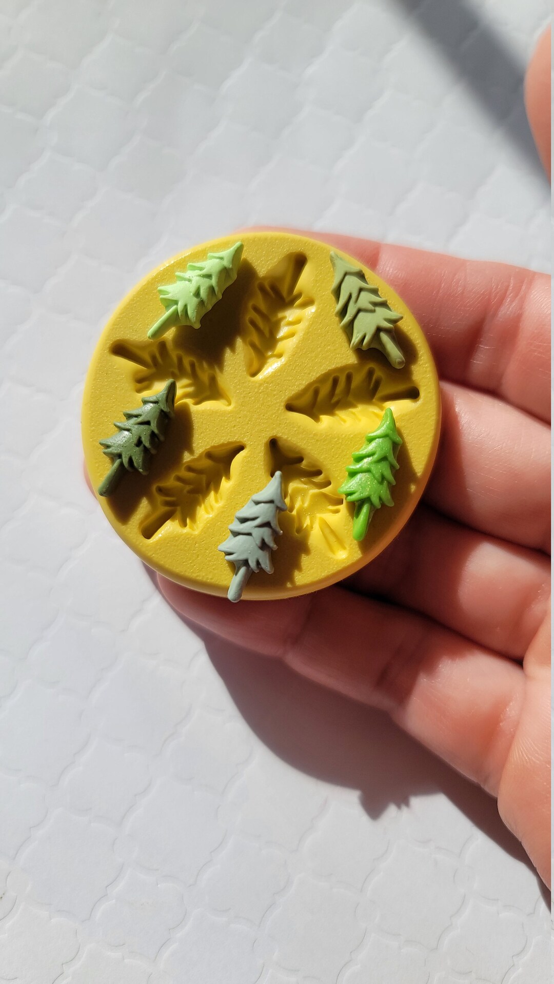 Christmas Tree Silicone Mold Chocolate Christmas Mold for Fondant for
