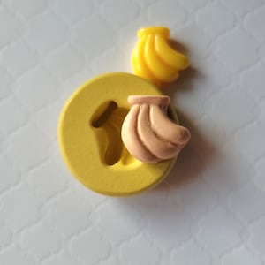 Banana Silicone Mold Fruit Mold For Chocolate Lily Mold For Fondant For Polymer Clay Resin Wax Soap