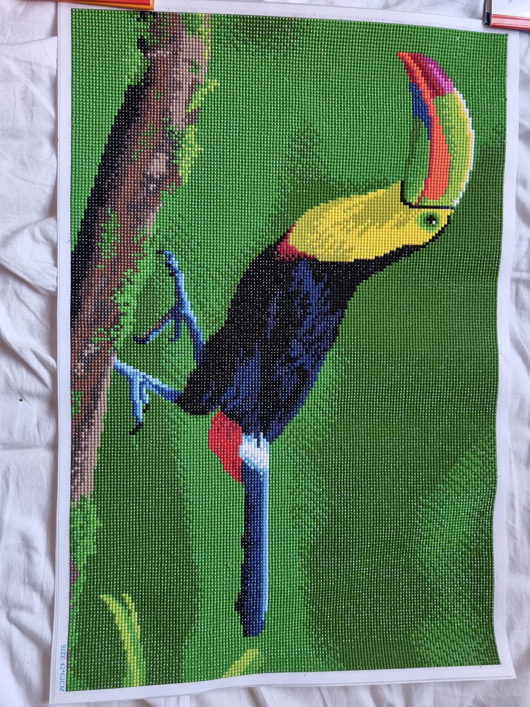 Diamond Painting Fini Toucan