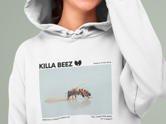 Killa Beez Hoodie the Wu Hip Hop Head Retro Aesthetic 90s