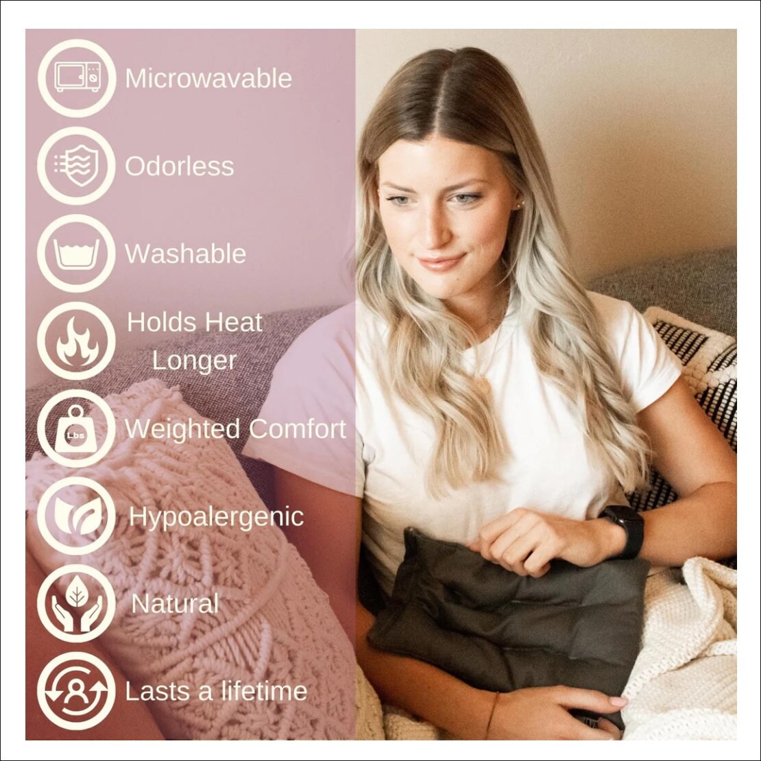 ORIGINAL LAVABAG BUNDLE Lava Sand Weighted Heating and Cooling Pad