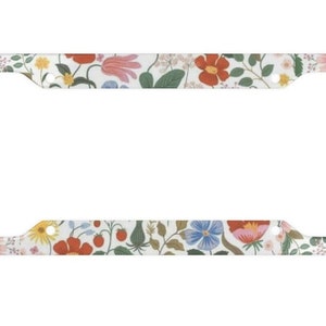 Colorful Wildflowers License Plate Frame* Floral License Plate Cover* Wild Flowers Plate* Car Accessories*  License Plate Holder