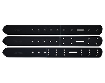 Steel Belt Templates, Leather Belt Strap Head End Templates, Leather ...