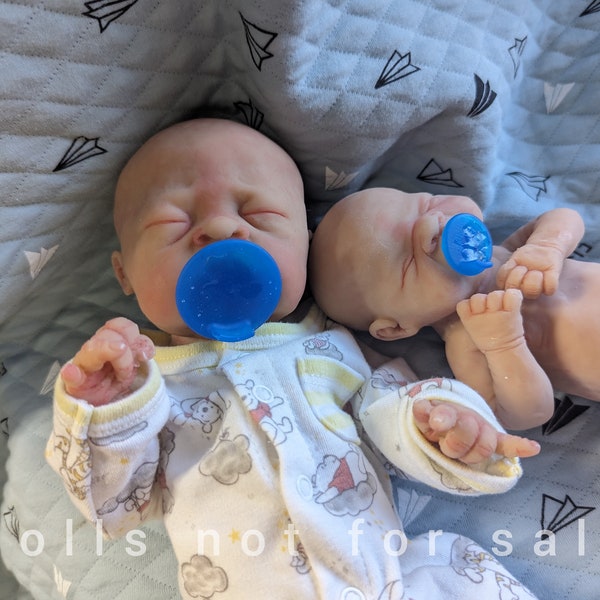 Imperfect Resin Pacifiers for Silicone Reborn Baby Dolls