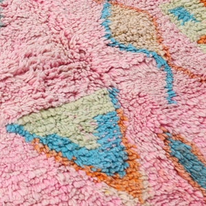 Moroccan rug, Berber rug, 5x8 ft, authentic wool rug image 9