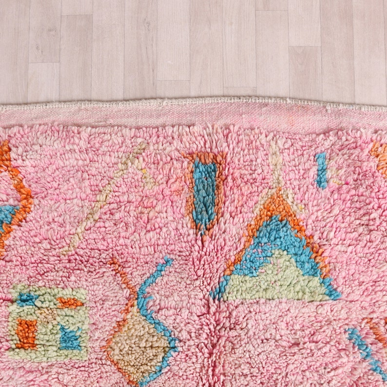 Moroccan rug, Berber rug, 5x8 ft, authentic wool rug image 6