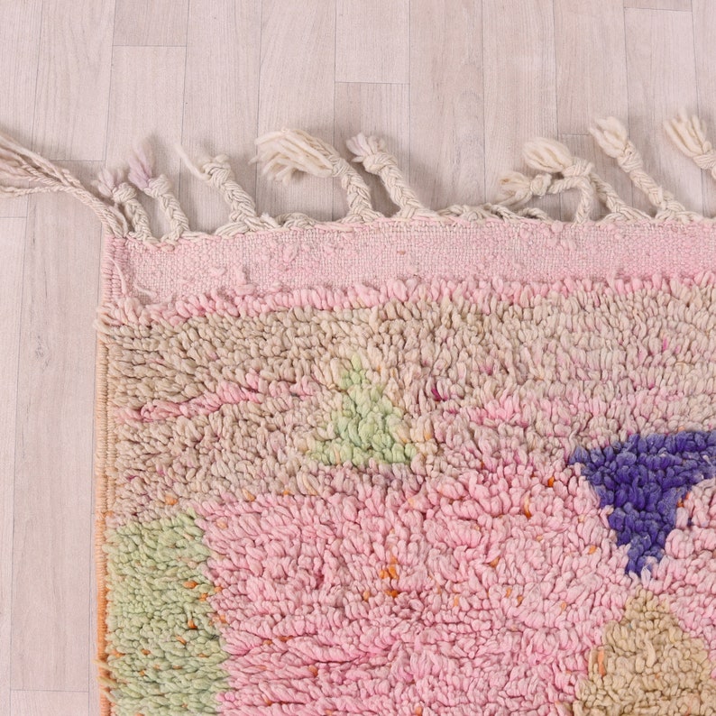 Moroccan rug, Berber rug, 5x8 ft, authentic wool rug image 8