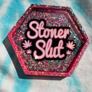 Glitter dump Coaster for the true MVP