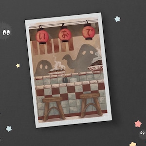 Delicious Ghibli Post Card Prints image 2