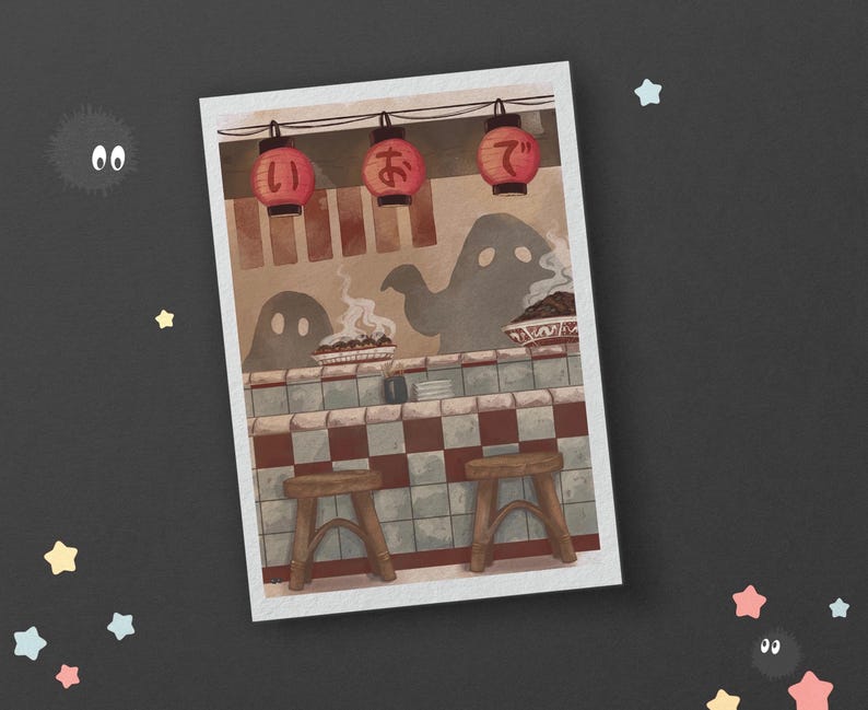 Delicious Ghibli Post Card Prints image 2