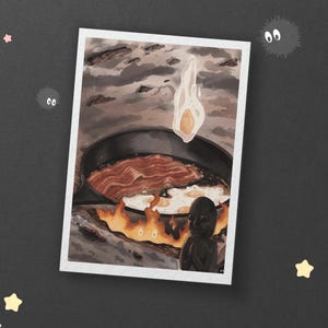 Delicious Ghibli Post Card Prints image 4