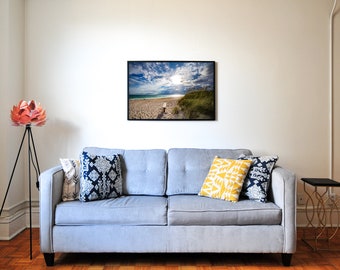 Wait for you on the coast-Art-Wall Art-Ocean-Photo-Florida