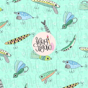 Fischköder Muster | Fisch Muster | Nahtloses Muster | Muster wiederholen | Zierliches Muster | Preppy Stoffdesign | Junge Muster | Angeln PNG