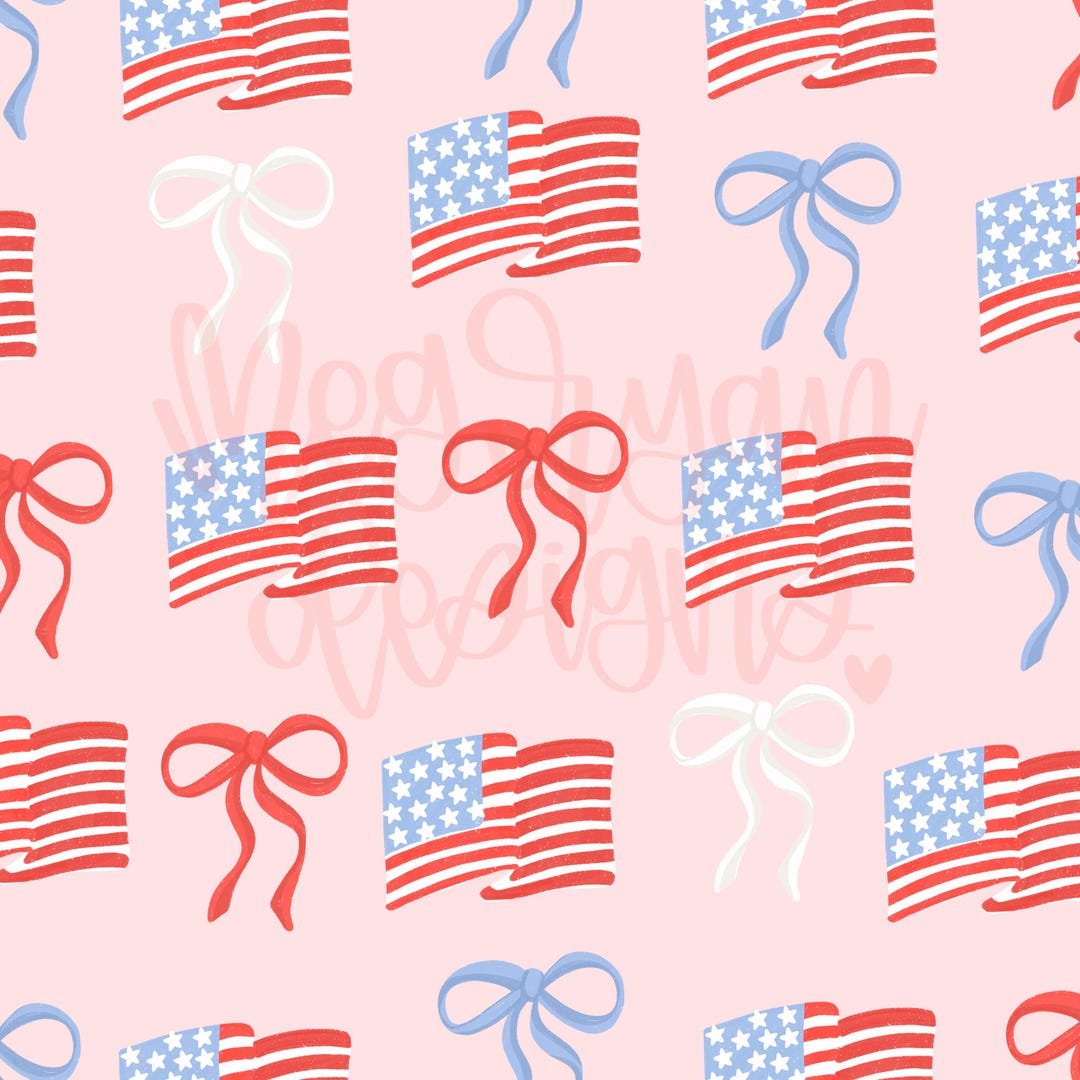 Flag Pattern | Patriotic Pattern | Fabric Design | Seamless Pattern ...