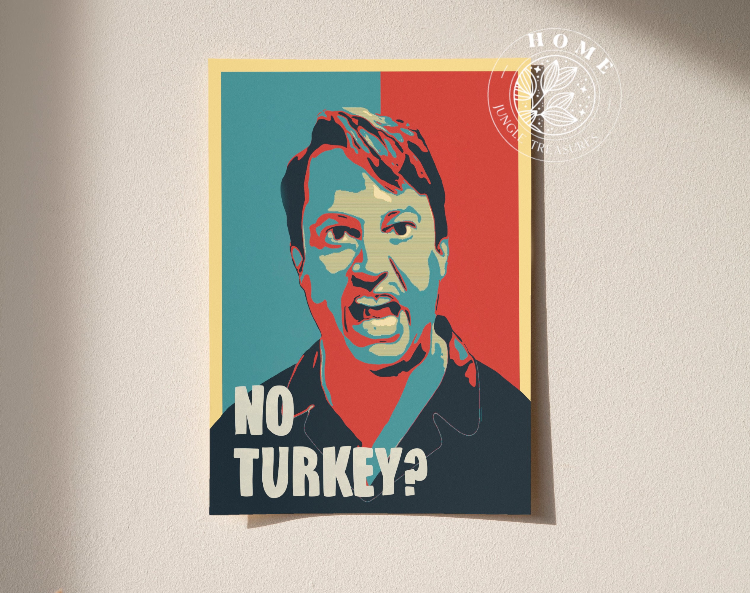 Peep Show Poster no Turkey, Iconic Mark Corrigan Quote, Christmas