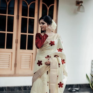 Kasavu lehenga deals online