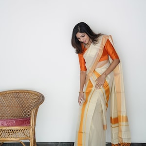 Orange tissue set mund