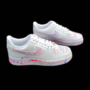 Splatter Air Force Ones