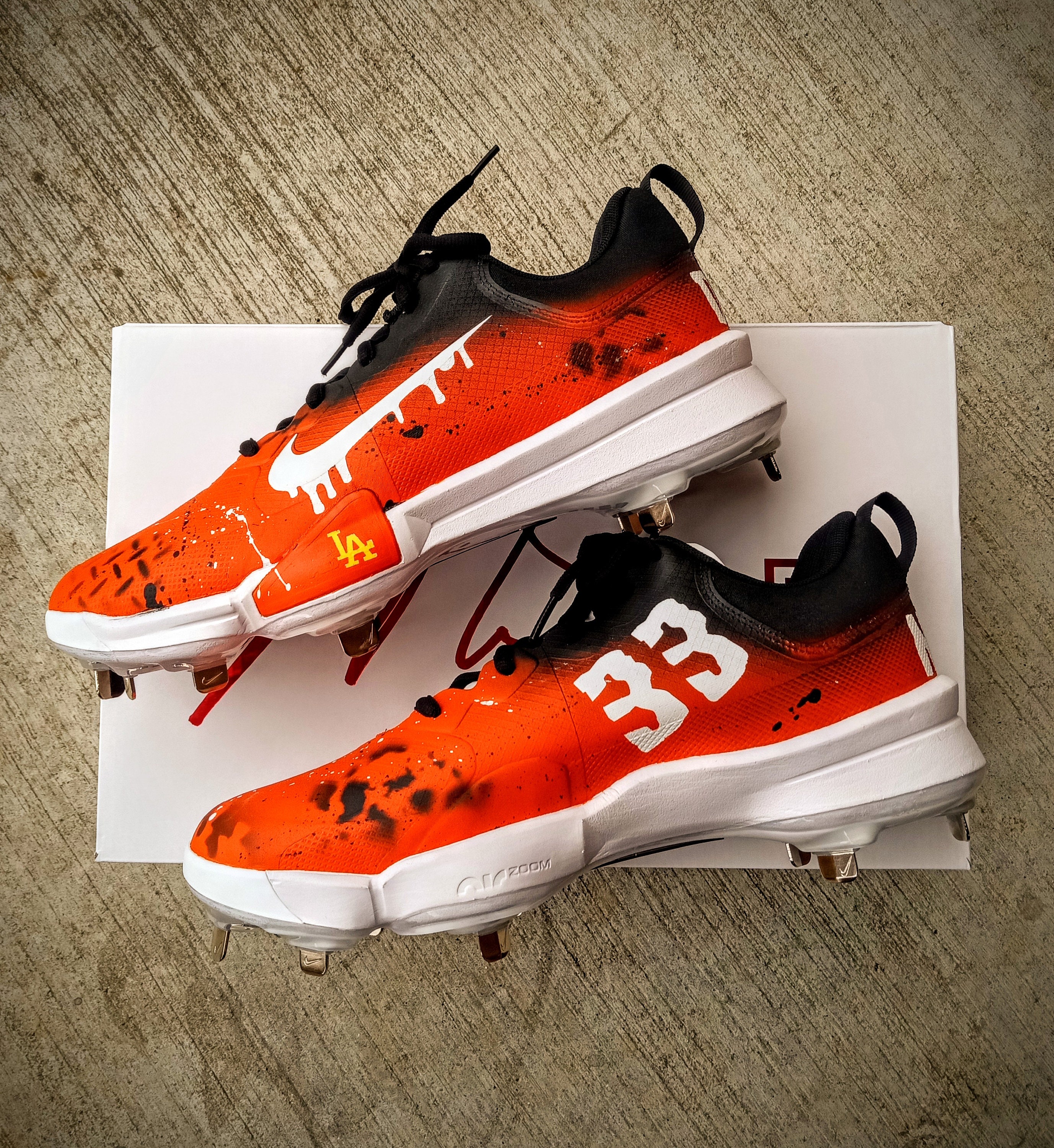 Nike youth baseball cleats custom hotsell