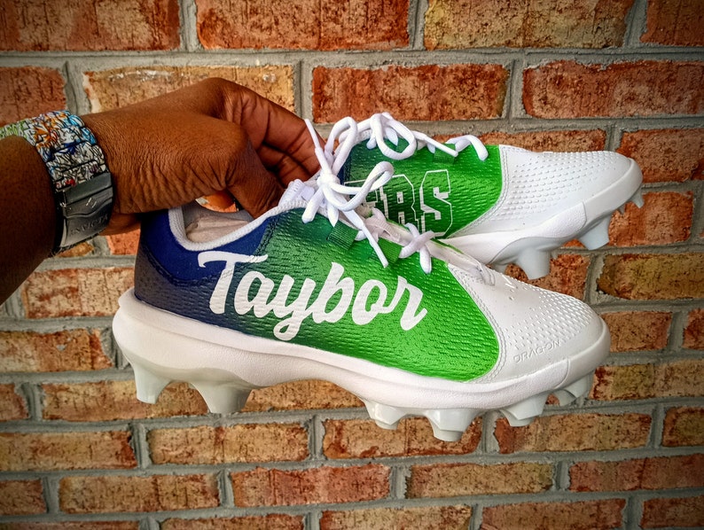 custom softball cleats
