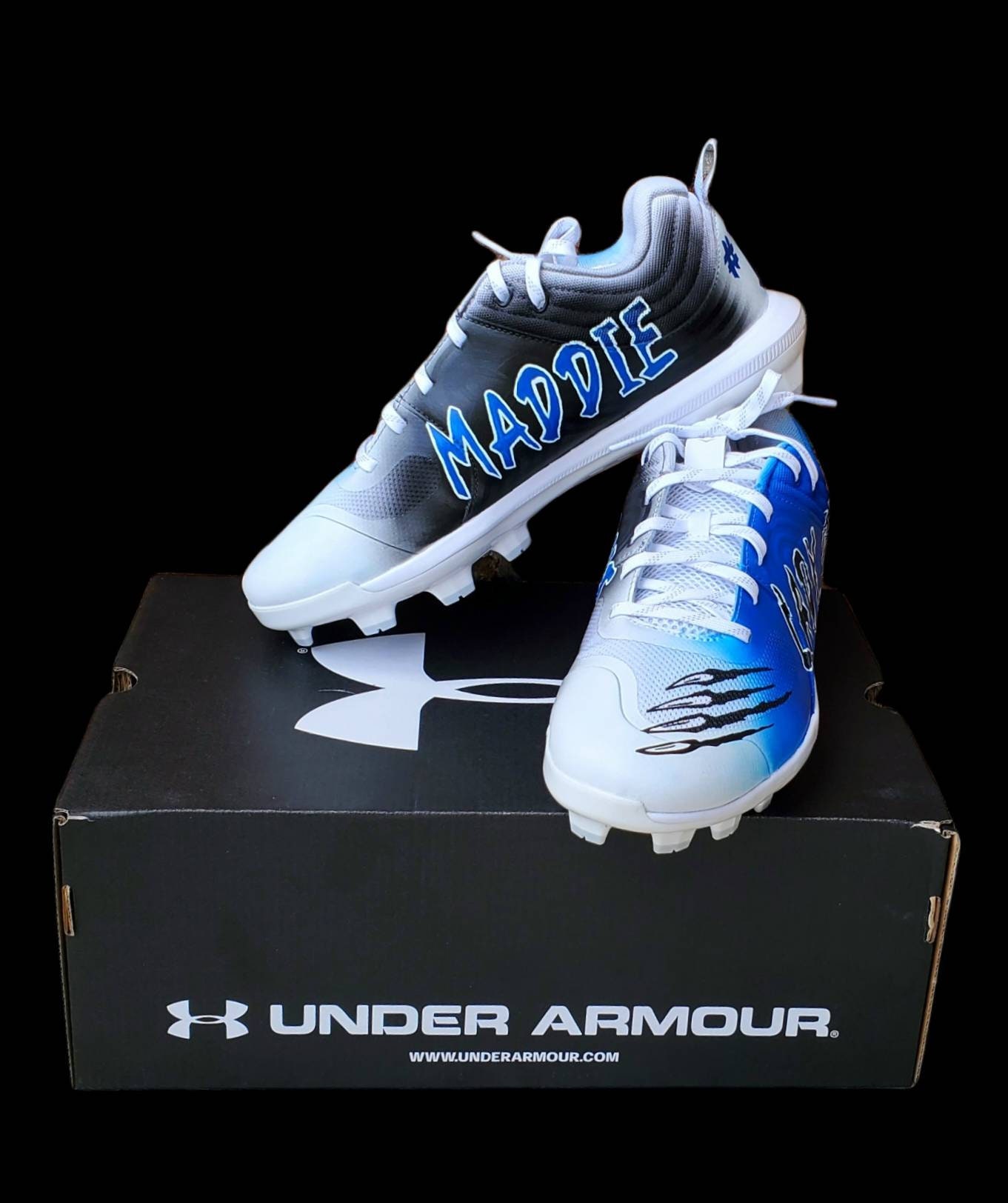 Womens Custom Softball Cleats Etsy