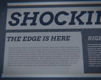 Headline Herald: Dramatic Intro with Epic Music & Custom Images