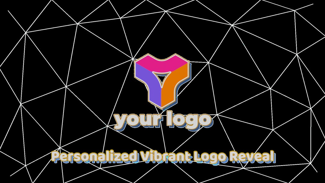 Vibrant Logo Reveal Animation Captivating Intro for Social Media ...