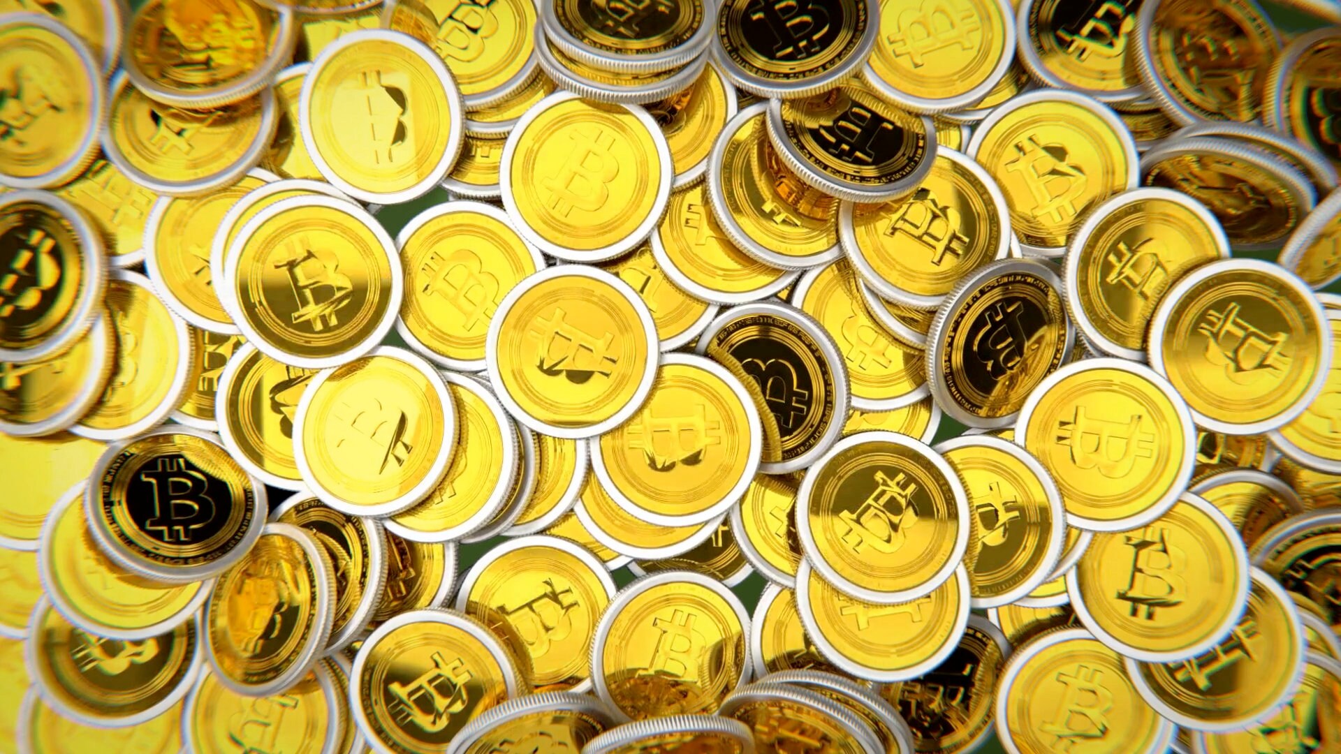 Your Logo Stinger Animation Raining Bitcoins - for Your Video Channel ...
