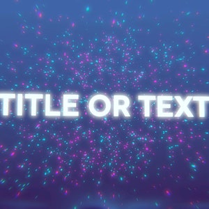 Energetic title and logo intro animation with custom text, own logo inserted, custom color scheme, for video, starting soon, ons scene. image 4