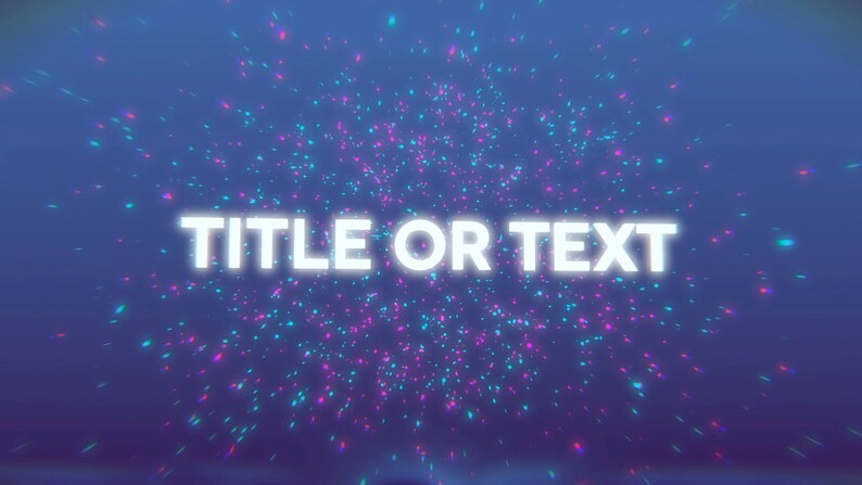 Energetic title and logo intro animation with custom text, own logo inserted, custom color scheme, for video, starting soon, ons scene. image 4