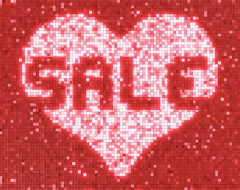 Animación de promoción de ventas de San Valentín: agregue texto personal y estará listo para promocionar cualquier cosa con este aguijón.