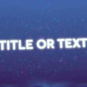 Energetic title and logo intro animation with custom text, own logo inserted, custom color scheme, for video, starting soon, ons scene. image 5