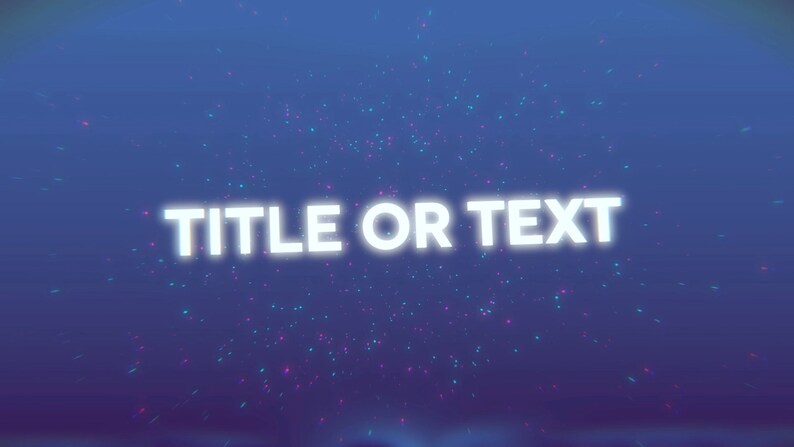 Energetic title and logo intro animation with custom text, own logo inserted, custom color scheme, for video, starting soon, ons scene. image 5