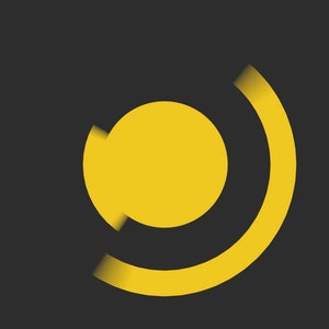 Flat Circle Animated Custom Text Overlay With Custom Colors - Great for ...
