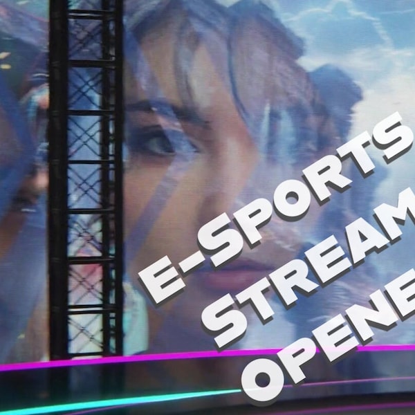 Dynamic 14-Second Sports & eSports Opener Animation with Customizable Options - Engaging Soundtrack, 4 Images, Text Headline, MP4