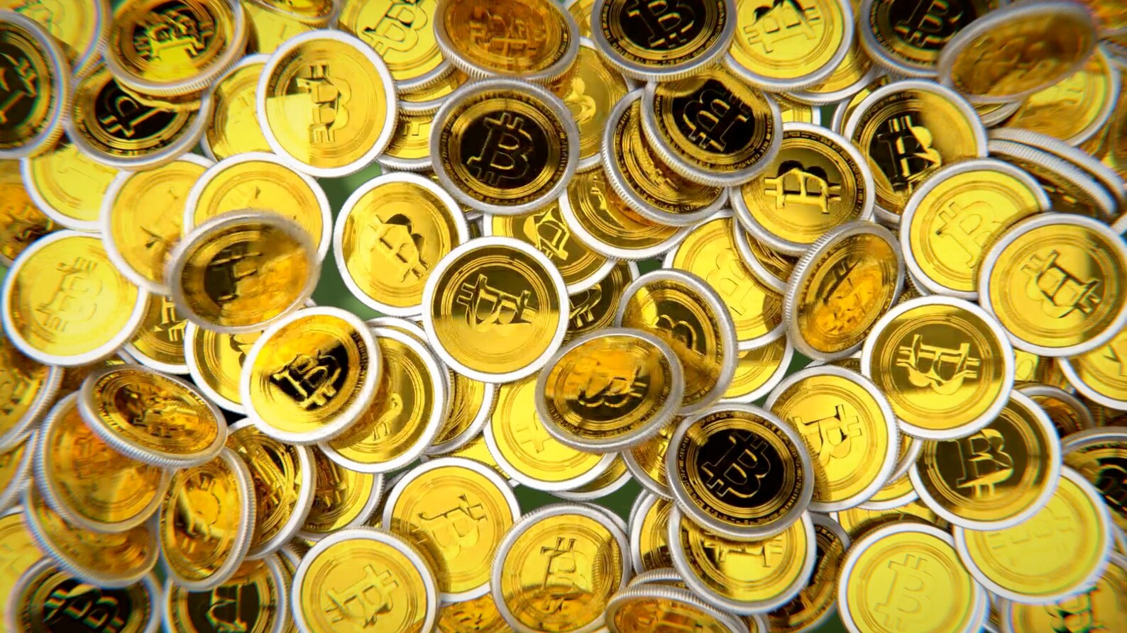 Your Logo Stinger Animation Raining Bitcoins - for Your Video Channel ...