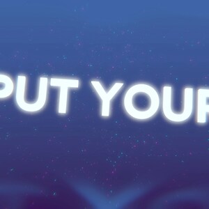 Energetic title and logo intro animation with custom text, own logo inserted, custom color scheme, for video, starting soon, ons scene. image 2