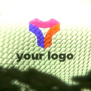 May include: A colorful abstract logo with the text "your logo" on a white background with a hexagonal pattern.