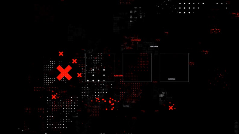 Hacker Intro Hacker Crosses Glitch Text Intro Animation With Custom Image and Colors ...