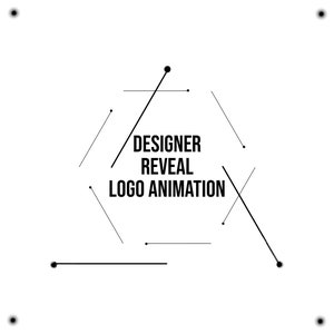 Saubere, flache Designer-Logo-Animation, benutzerdefinierte Farbzeichnungslinien, benutzerdefinierte Hintergründe, fügen Sie Ihr Logo ein