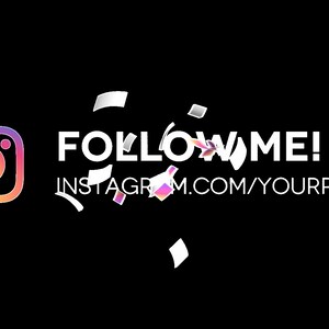 Transparent Overlay for Your Social Media - Customizable Text - Black ...