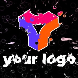 Rain-Filtered Logo Animation: Logo Distortion Through Pouring Rain | Reveal After Cease | Mysterious Ambiance & Rain Sound