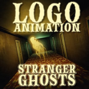Unleash the Fear Haunting Ghostly Logo Animation Reveal in Abandoned Hotel for Horror Enthusiast Streamers & Video Creators