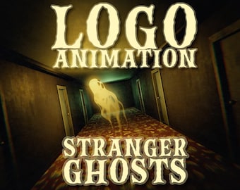 Unleash the Fear Haunting Ghostly Logo Animation Reveal in Abandoned Hotel for Horror Enthusiast Streamers & Video Creators