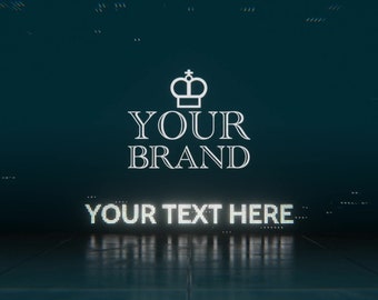 Dynamic Laser Logo Unveil: Custom Beam Colors & Digital Sound