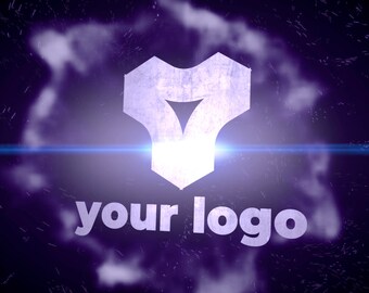 Magical Energy Burst Animated Logo Stinger - Logo reveals from wave of unknown power accompanied by premium sound - cool for twitch intro