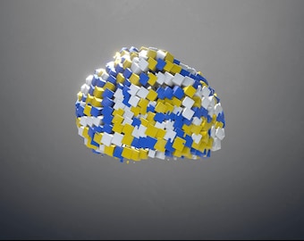 Cube clusters logo stinger 3d animation customizable colors, uploadable own logo, cube color