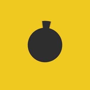 Flat Circle Animated Custom Text Overlay With Custom Colors - Great for ...