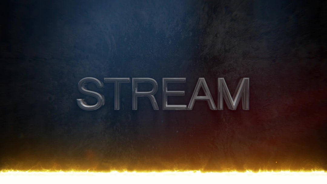 Meteoric Impact Stream Intro Animation - Fiery Reveal for High-energy ...