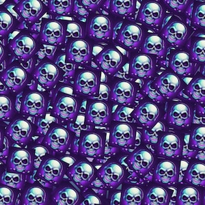 Ultimate Hype Skull Transition: Animated Streaming Icons, Seamless Video FX + Soundtrack, Custom Full HD MOV